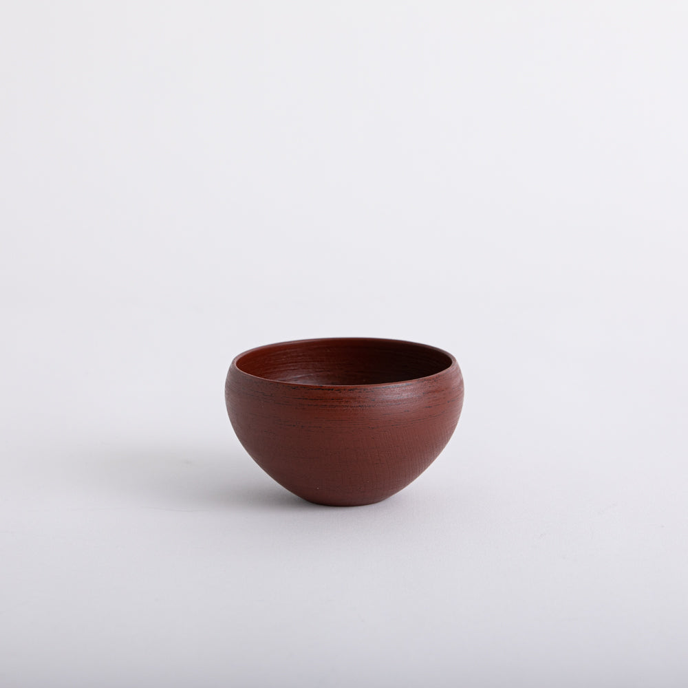 Yuma Fukuzaki small round bowl red