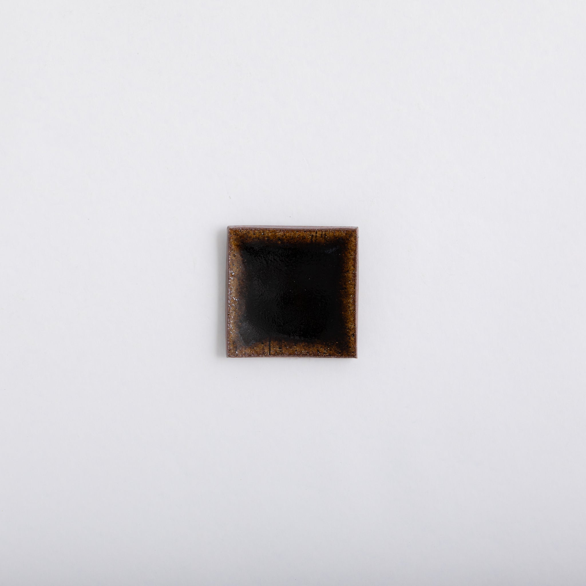 Small Candy Glaze Square Plate｜Kentaro Murayama