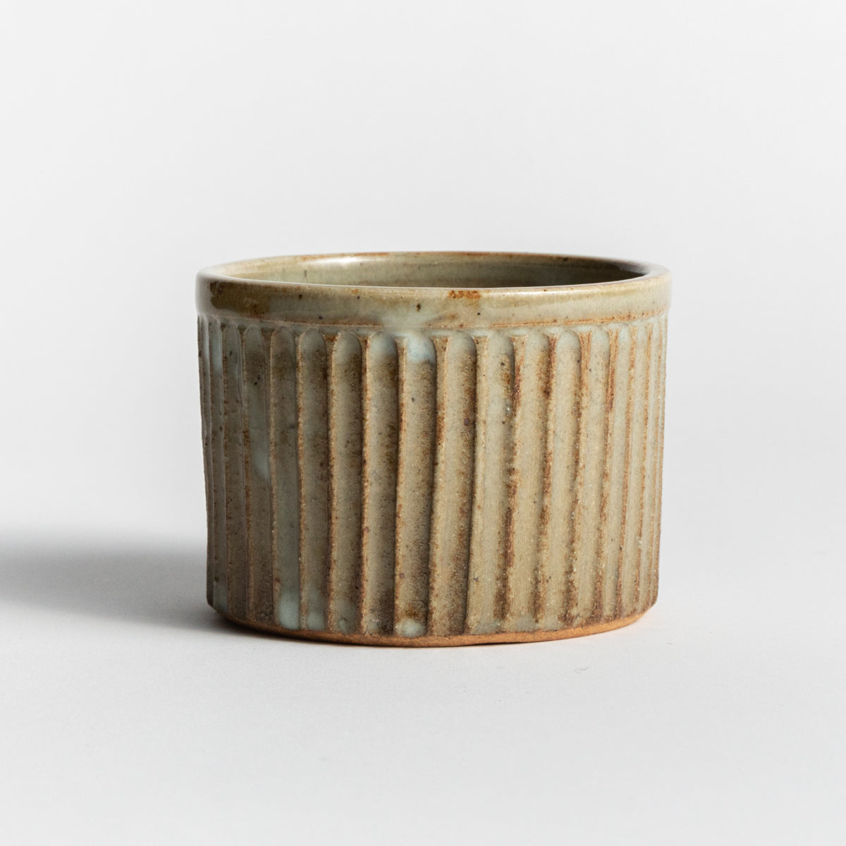 Kampong Chhnang Ware/Cup Stripes - Dark Stripes