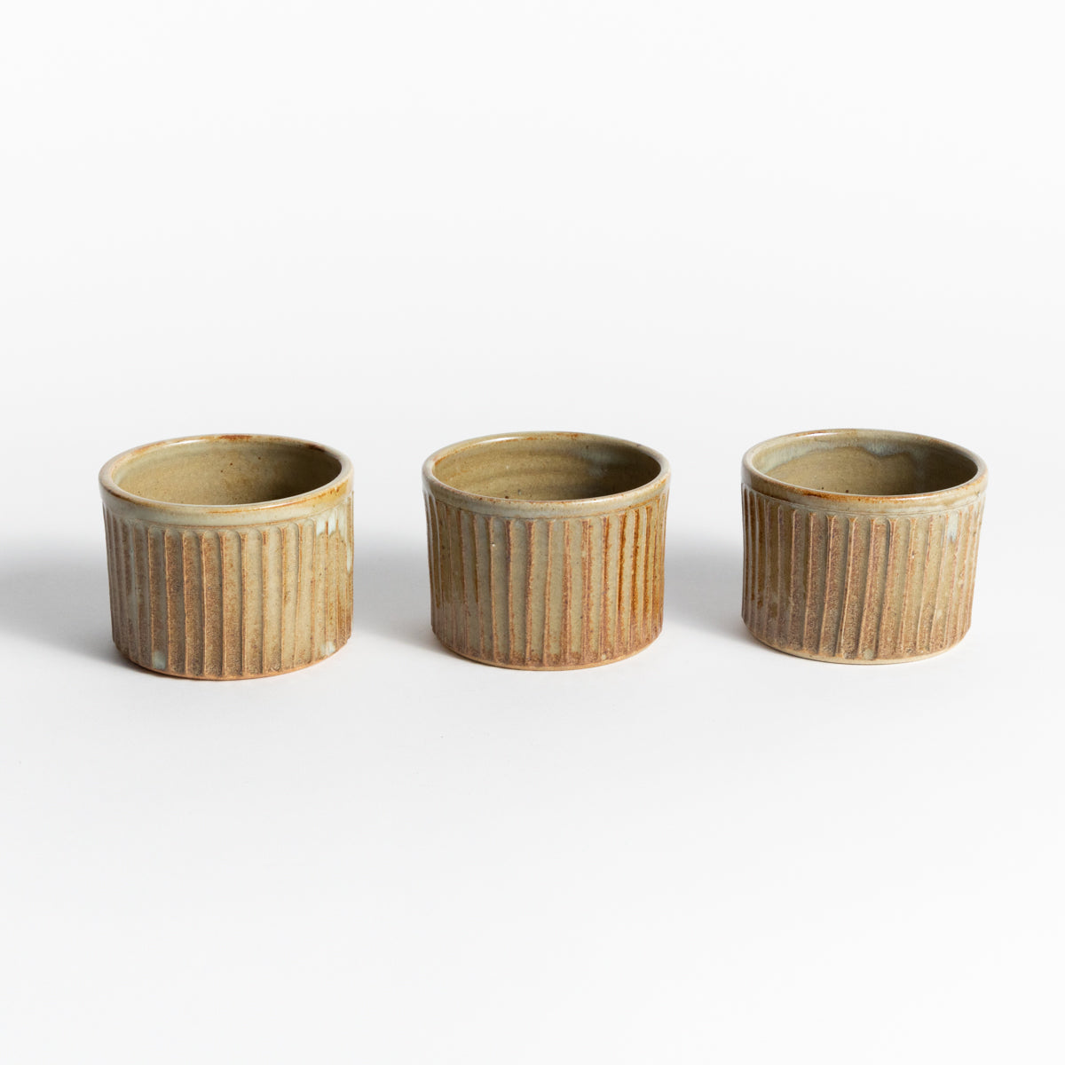 Kampong Chhnang Ware/Cup Stripes - Dark Stripes