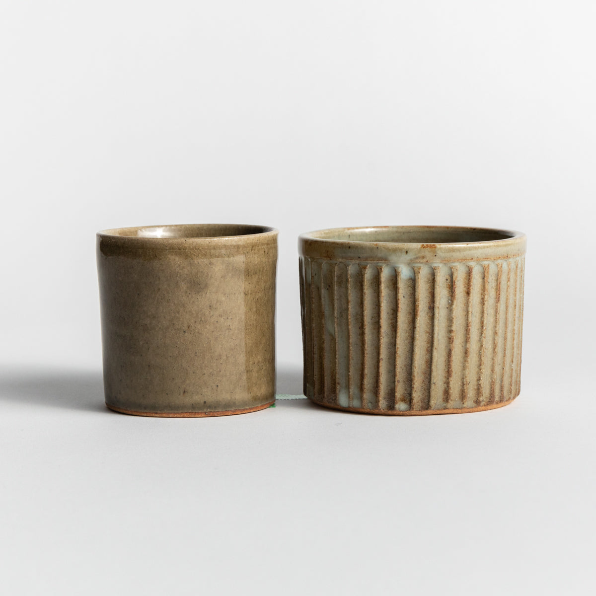 Kampong Chhnang Ware/Cup Stripes - Dark Stripes